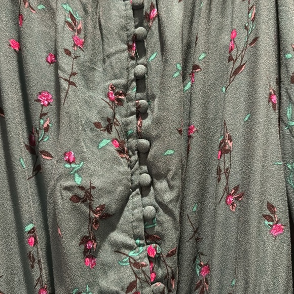 AFRM green floral bodysuit - Picture 4 of 7